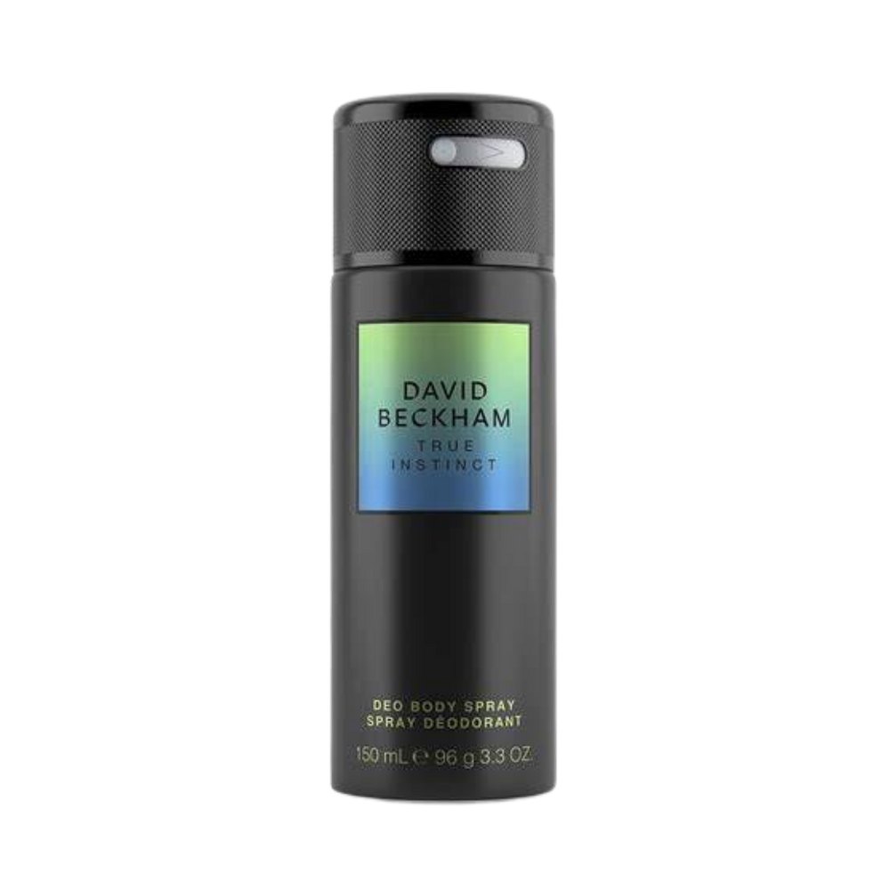 DAVID BECKHAM True Instinct Body Spray 150ml | ديفيد بيكهام ترو انستنكت بخاخ للجسم للرجال - 150 مل