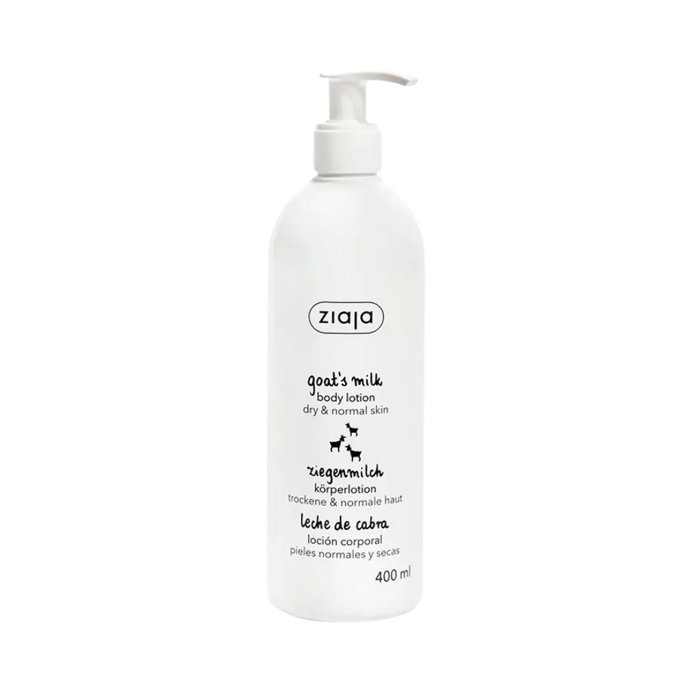 ziaja Goat Milk Body Lotion Dry Normal Skin - 400ml | جايا لوشن الجسم بحليب الماعز للبشرة الجافة والعادية – 400 مل