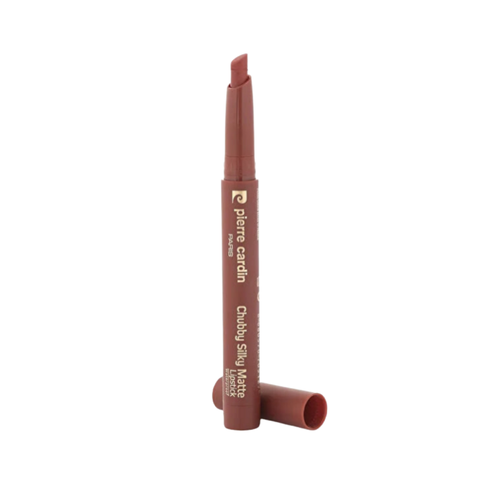 Pierre Cardin chubby silky matte lipstick - 1.20g | بيير كاردان أحمر شفاه - 1.2 غرام
