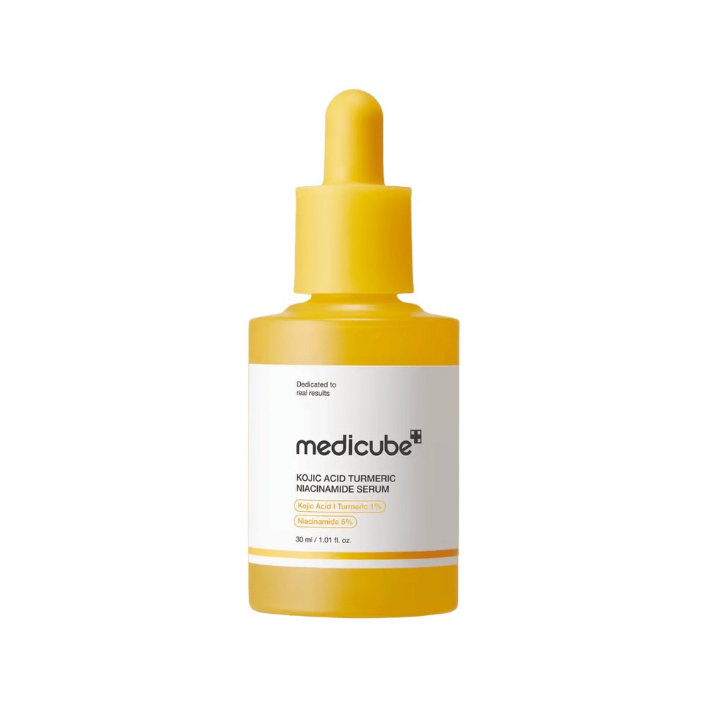 MEDICUBE Kojic Acid Turmeric Niacinamide Serum - 30ml | ميدي كيوب سيروم التفتيح بحمض الكوجيك والكركم ونياسيناميد - 30مل