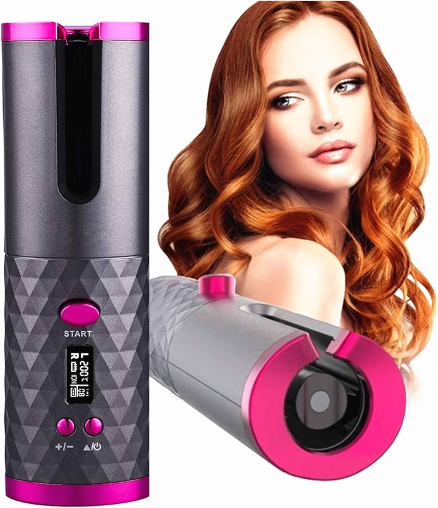 Cordless Automatic Hair Curler | جهاز تجعيد الشعر اللاسلكي الأوتوماتيكي