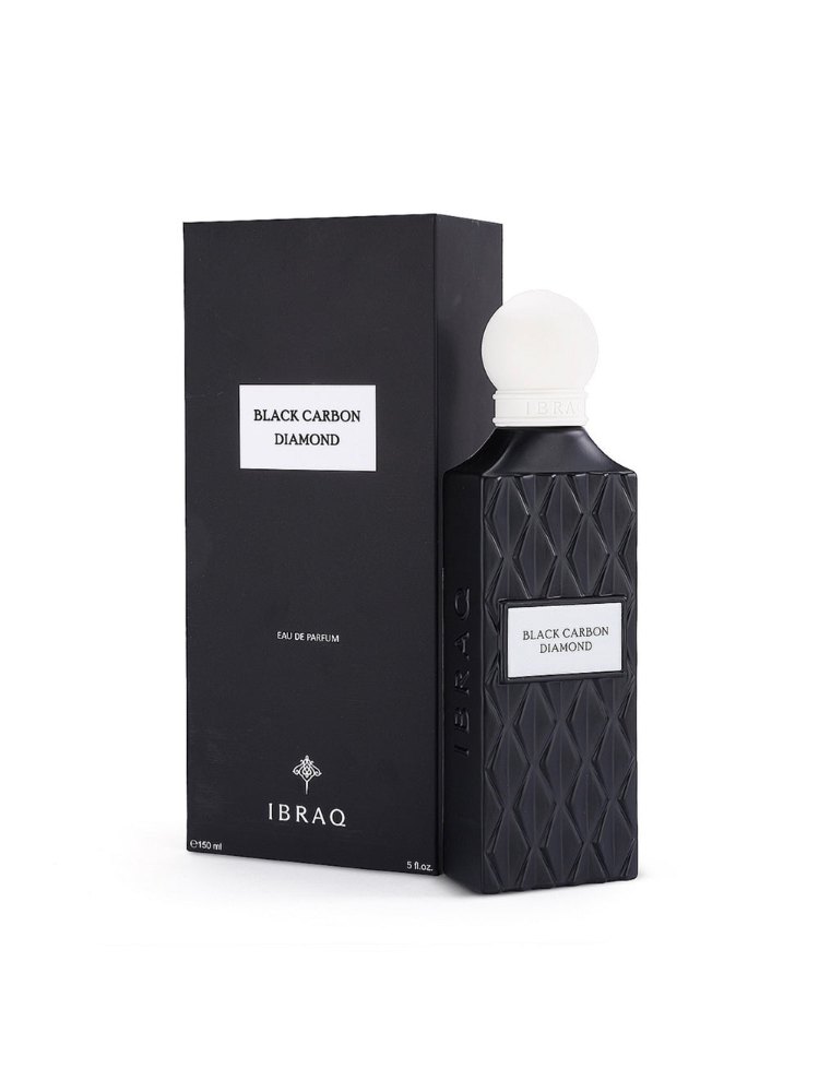 IBRAQ Ibrahim Al-Qurashi Black Carbon Diamond - 150ml | ابراهيم القرشي عطر بلاك كاربون دايموند للرجال 150 مل