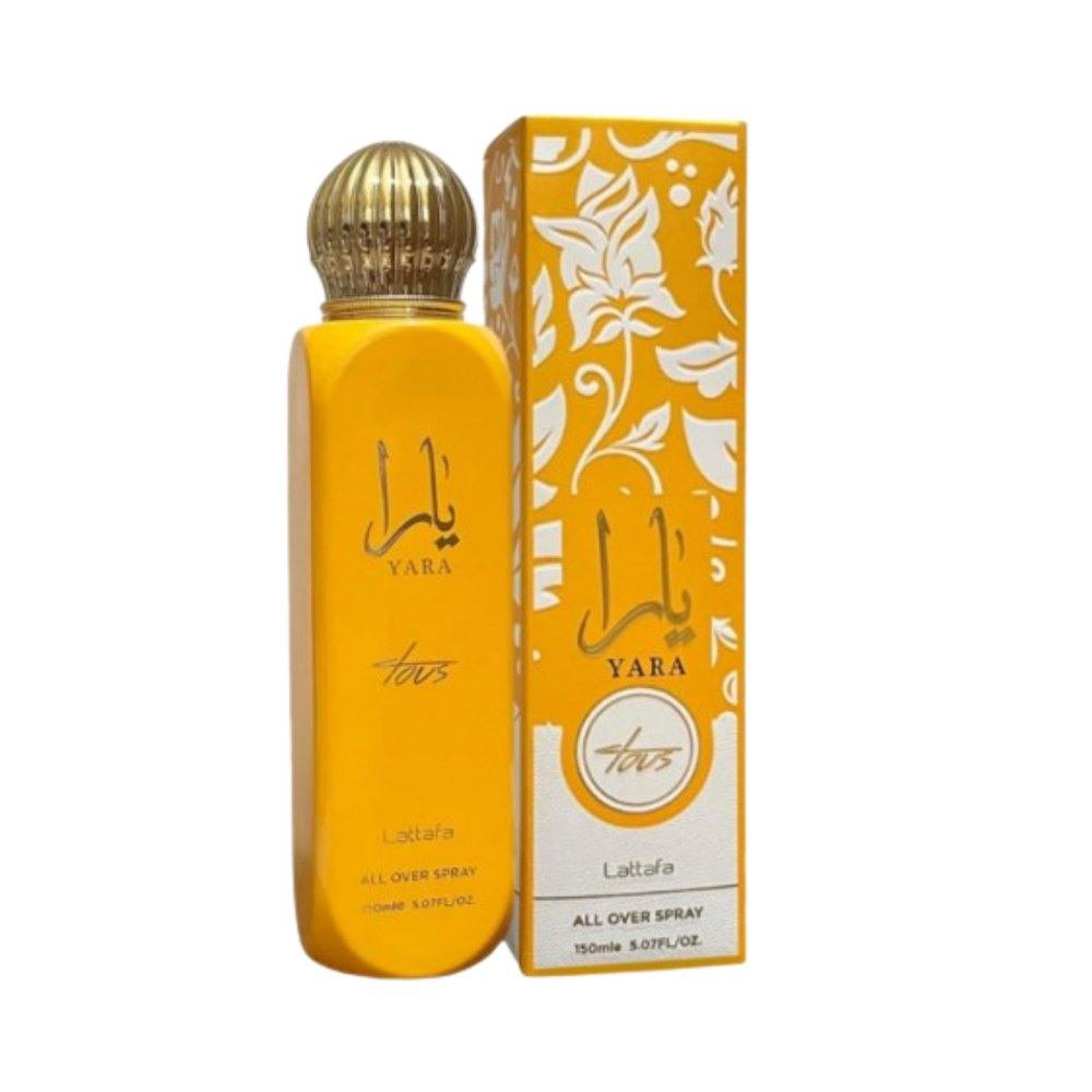 lattafa | لطافة عطر يارا توس للشعر والجسم 150مل