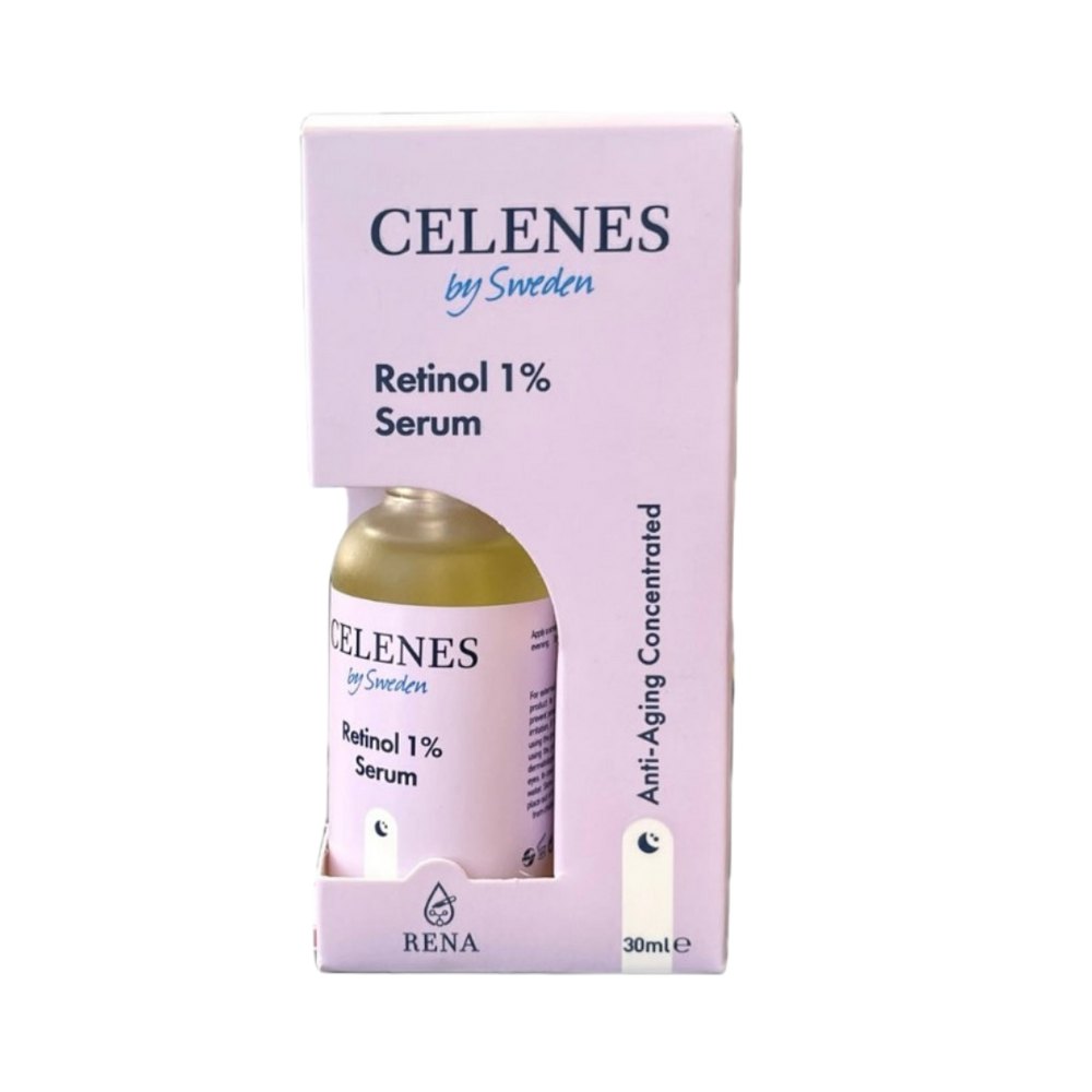 Celenes by Sweden Retinol 1% Serum - 30ml | سيلينس سيروم ريتينول 1% - 30 مل