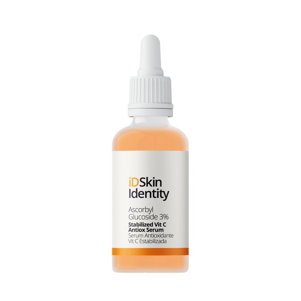 iD Skin Identity Vitamin C Ascorbly Glucoside 3% - 30ml | اي دي سكين سيروم فيتامين C المضاد للأكسدة - أسكوربيل جلوكوزيد 3% - 30 مل