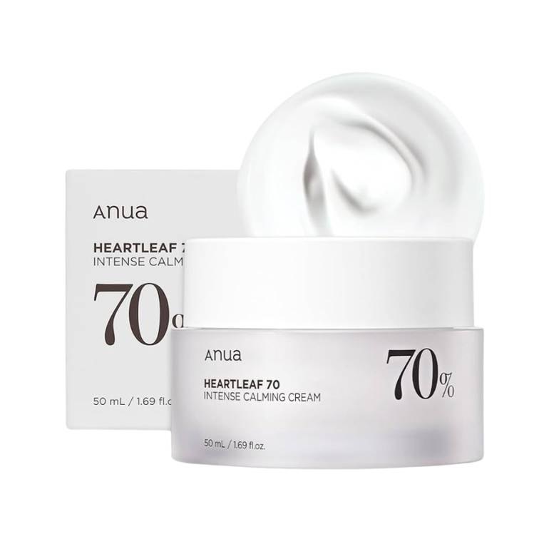 Anua Heartleaf 70 Intense Calming Cream - 50ml | أنوا هارتليف 70% كريم تهدئة مكثف - 50 مل
