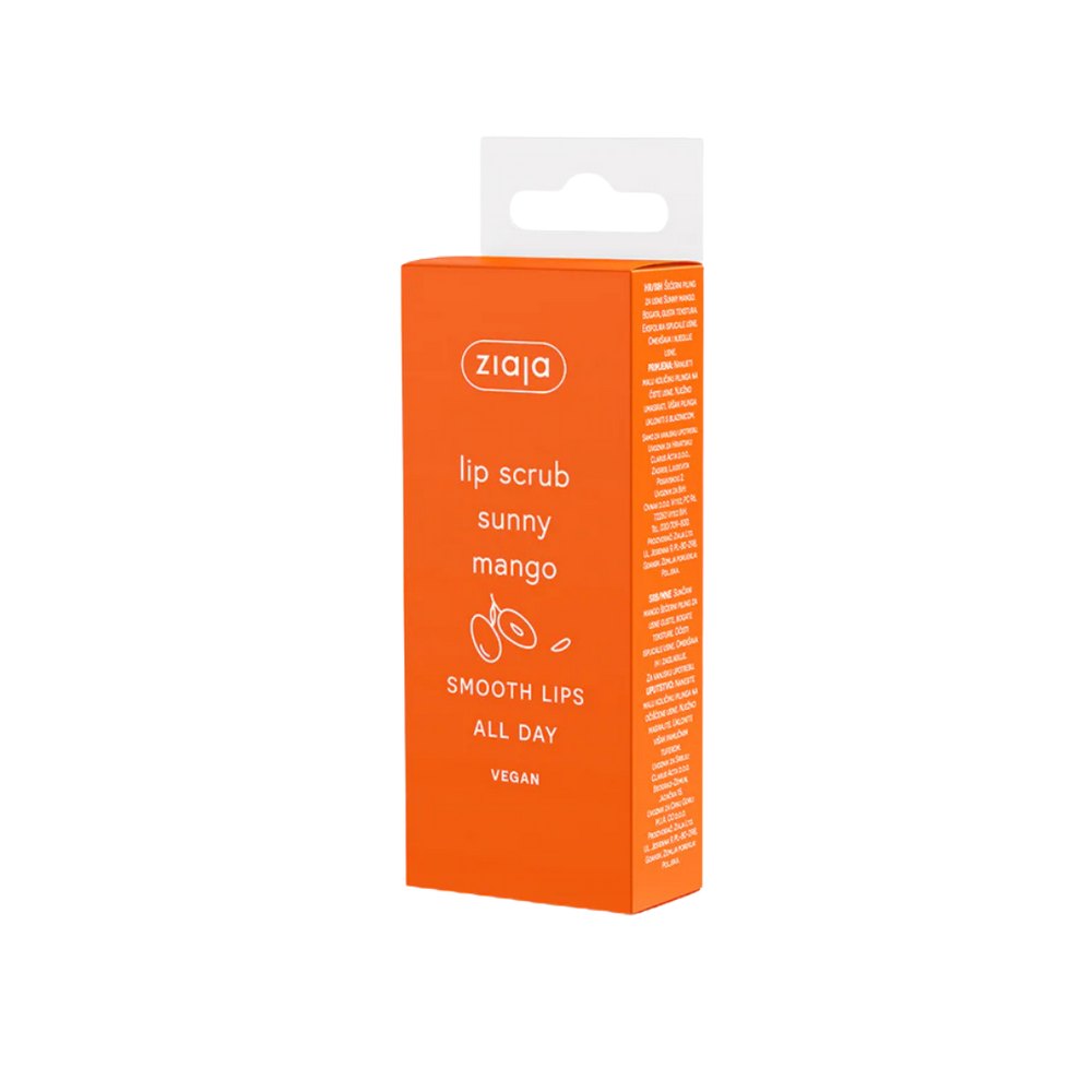 Ziaja Lip Scrub Sunny Mango - 12ml | جايا مقشر الشفاه مانجو مشمس - 12 مل
