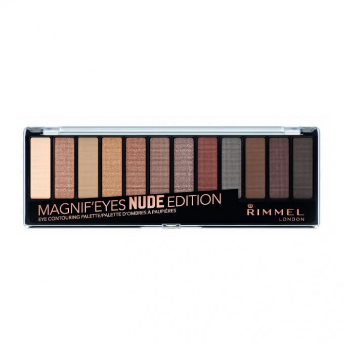 RIMMEL Magnif'Eyes Eye Contouring Palette No. 001 - Nude Edition | ريميل باليت اي شادو لتحديد العين - نود إديشن