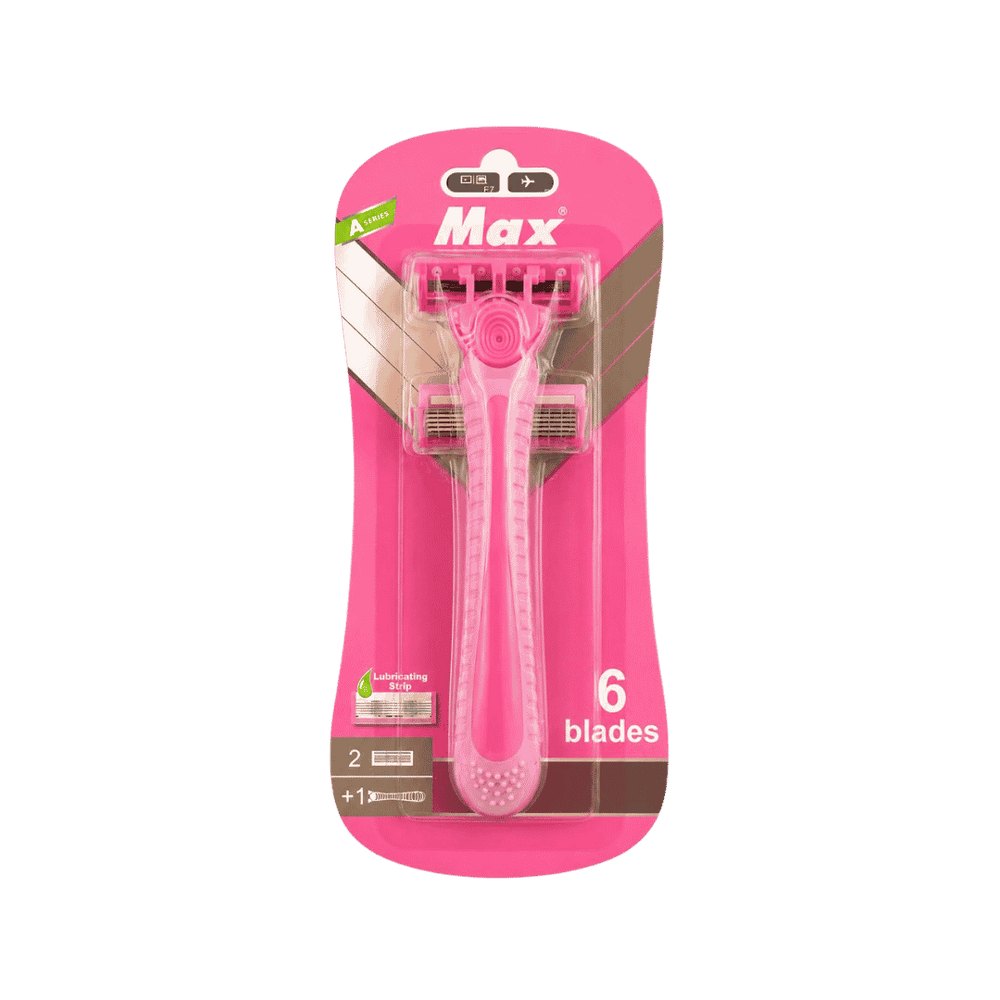 MAX 6 Blades 2 + 1 Refills | ماكس شفرات حلاقة