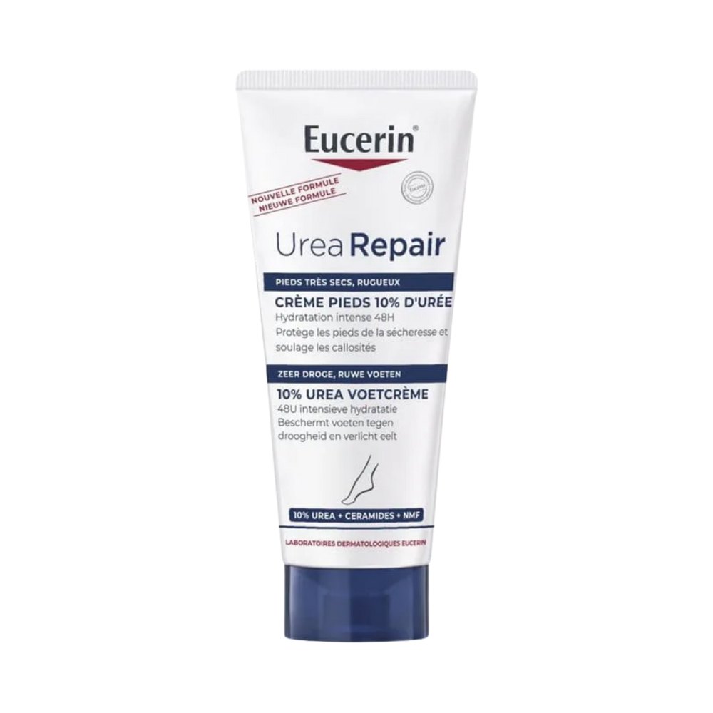 Eucerin UreaRepair PLUS Crème Pieds 10% d'Urée - 100ml | يوسيرين كريم مرطب للأقدام 10%يوريا - 100 مل