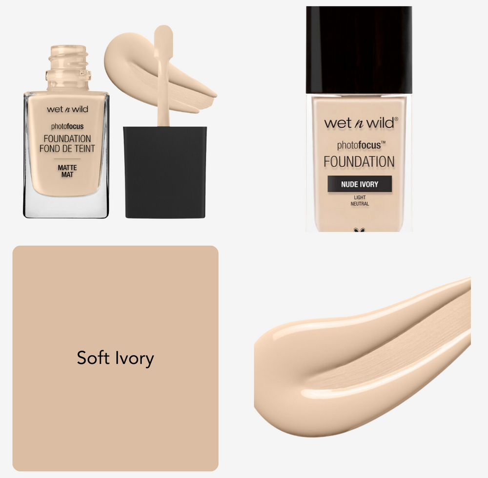 wet n wild PHOTO FOCUS MATTE FOUNDATION - 30ml | ويت ان وايلد كريم أساس مات - 30 مل