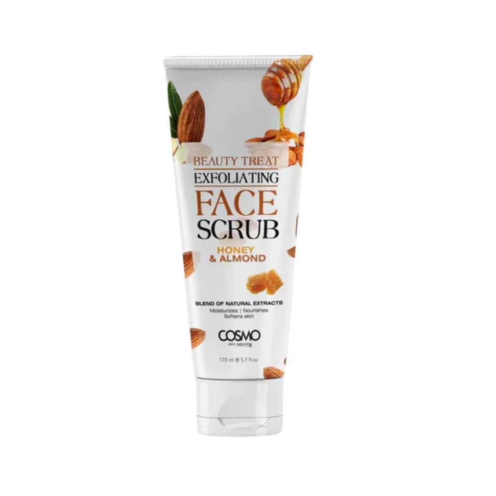COSMO Face Scrub Honey & Almond - 170ml | كوزمو مقشر الوجه بالعسل و اللوز - 170 مل