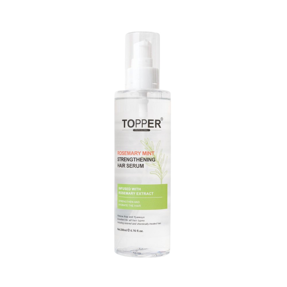 TOPPER PROFESSIONAL Rosemary Mint Strengthening Hair Serum - 200ml | توبر بروفيشنال سيروم بخاخ لتقوية الشعر وتغذيته - 200 مل