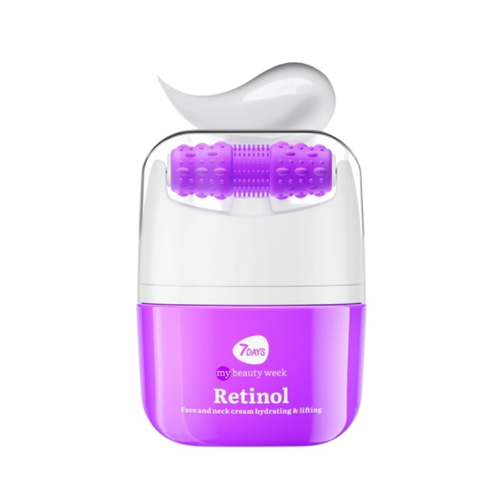 7DAYS My Beauty Week Retinol V-Shaped Cream Hydrating & Lifting - 40ml | سفن ديز كريم ريتينول للوجه والرقبة للترطيب والشد - 40 مل
