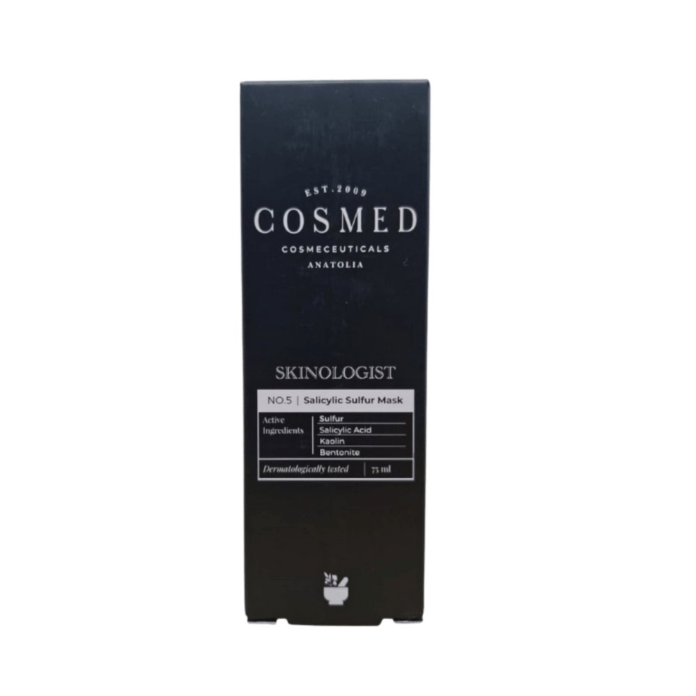 Cosmed Skinologist Salicylic Sulfur Mask - 75ml | كوزميد ماسك الساليسيليك والكبريت - 75 مل