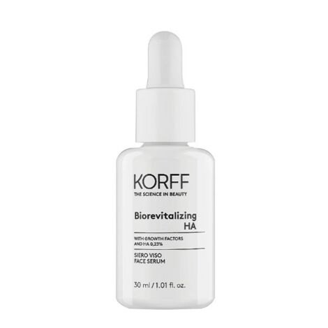 KORFF Biorevitalizing HA Face Serum - 30ml | كورف سيروم مجدد و مرطب للبشرة بالهيالورونيك اسيد - 30 مل
