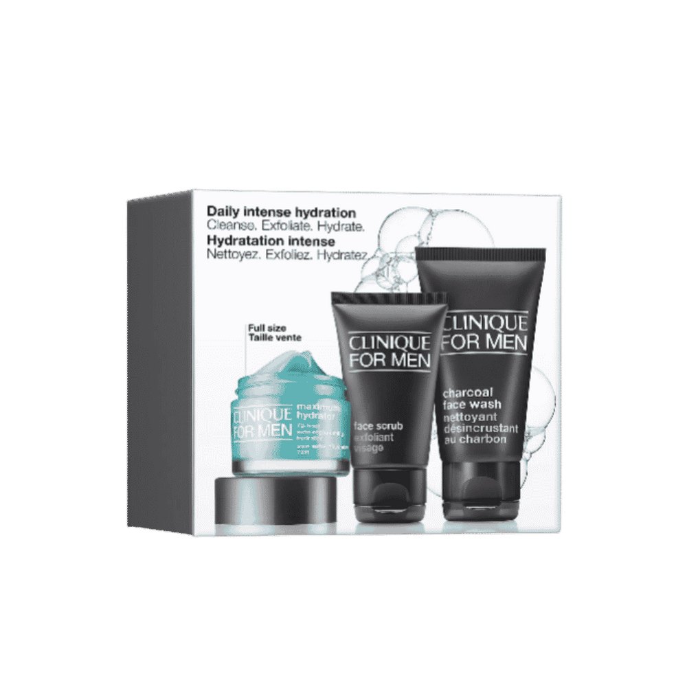 Clinique The Intense Hydration System | كلينك للرجال مجموعة ترطيب مكثف