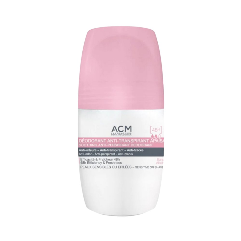 ACM Deodorante Anti-transpirante Deodorant 48h - 50ml | اي سي ام رول مزيل تعرق لمدة 48 ساعة - 50 مل