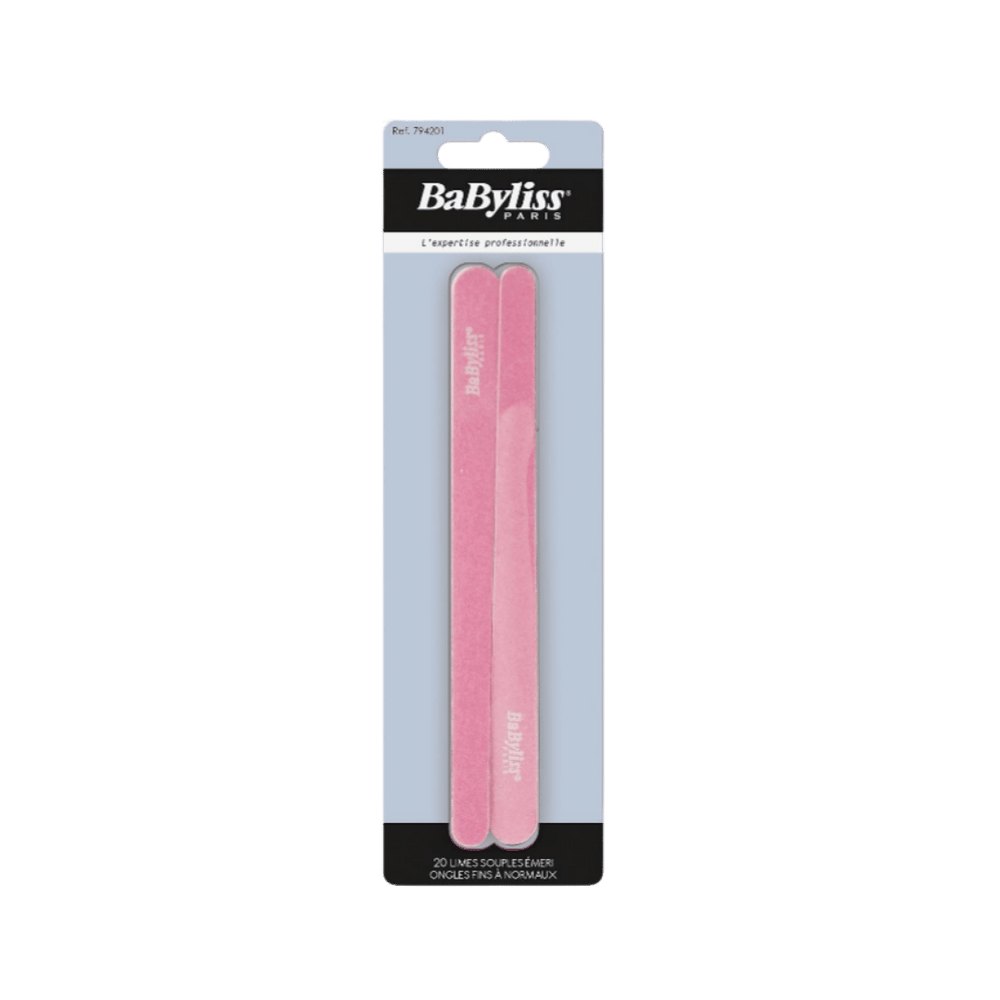 BaByliss Manicure Limes Souples x20 | بيبي ليس طقم مبردات أظافر ناعمة x20