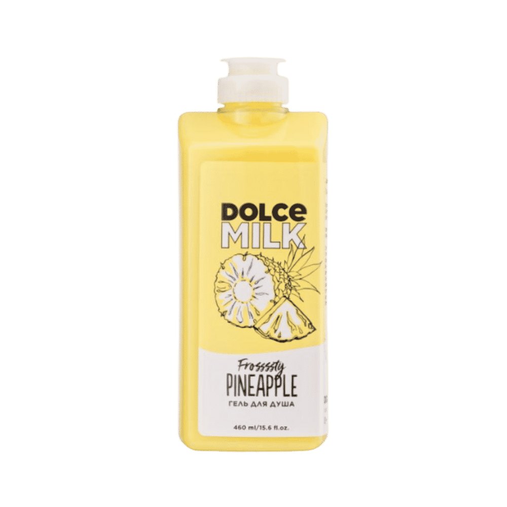 DOLCE MILK Pineapple Shower Gel - 460ml | دولتشي ميلك جل استحمام بالأناناس - 460مل