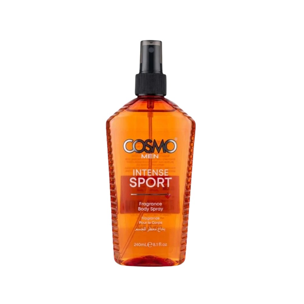 COSMO COSMETICS BODY FRAGRANCE SPRAY MEN - 240ml | كوزمو كوزمتكس بخاخ جسم معطر للرجال – 240 مل