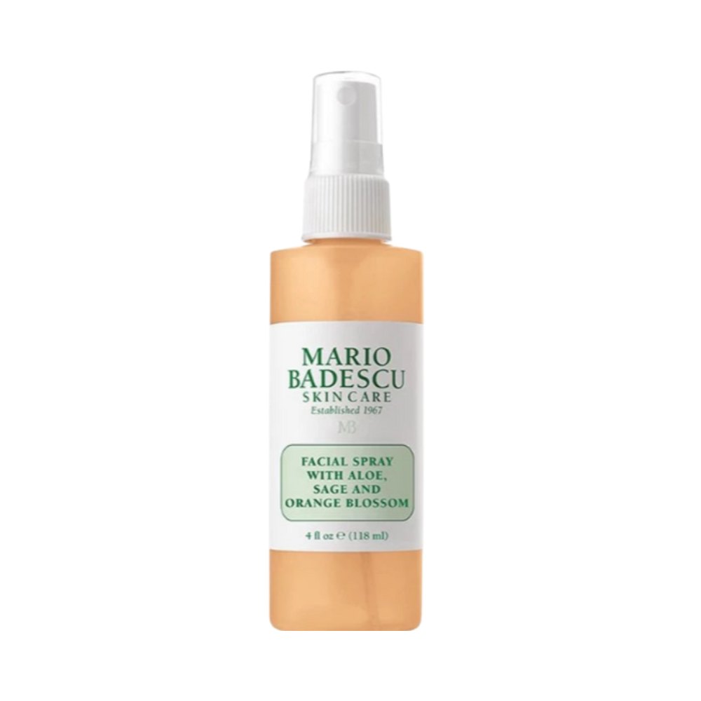 MARIO BADESCU Facial Spray Aloe Sage & Orange Blossom | ماريو باديسكو بخاخ ترطيب البشرة بالالوفيرا و الميرمية و البرتقال