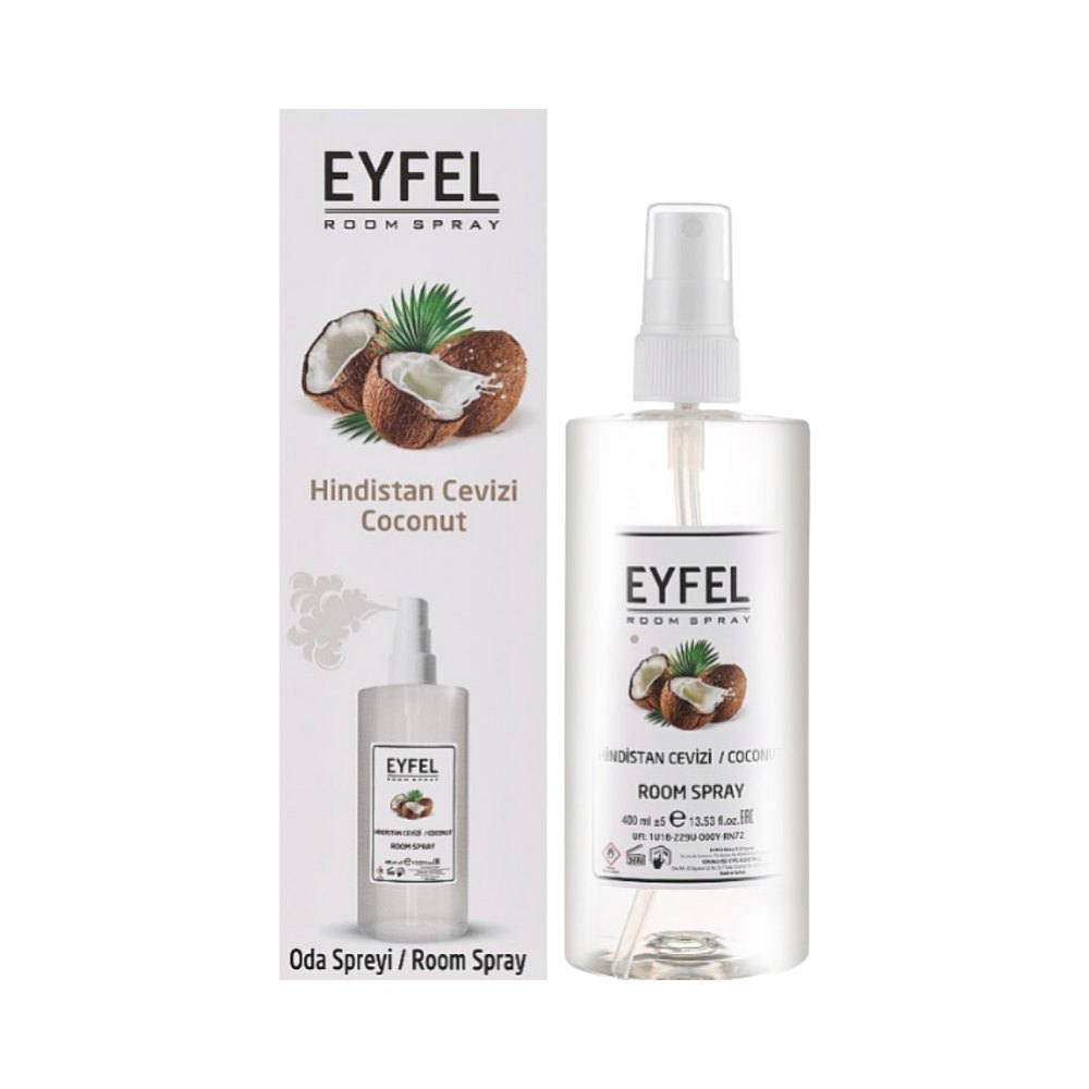 EYFEL Coconut Room spray - 400ml | ايفل بخاخ معطر بجوز الهند - 400 مل