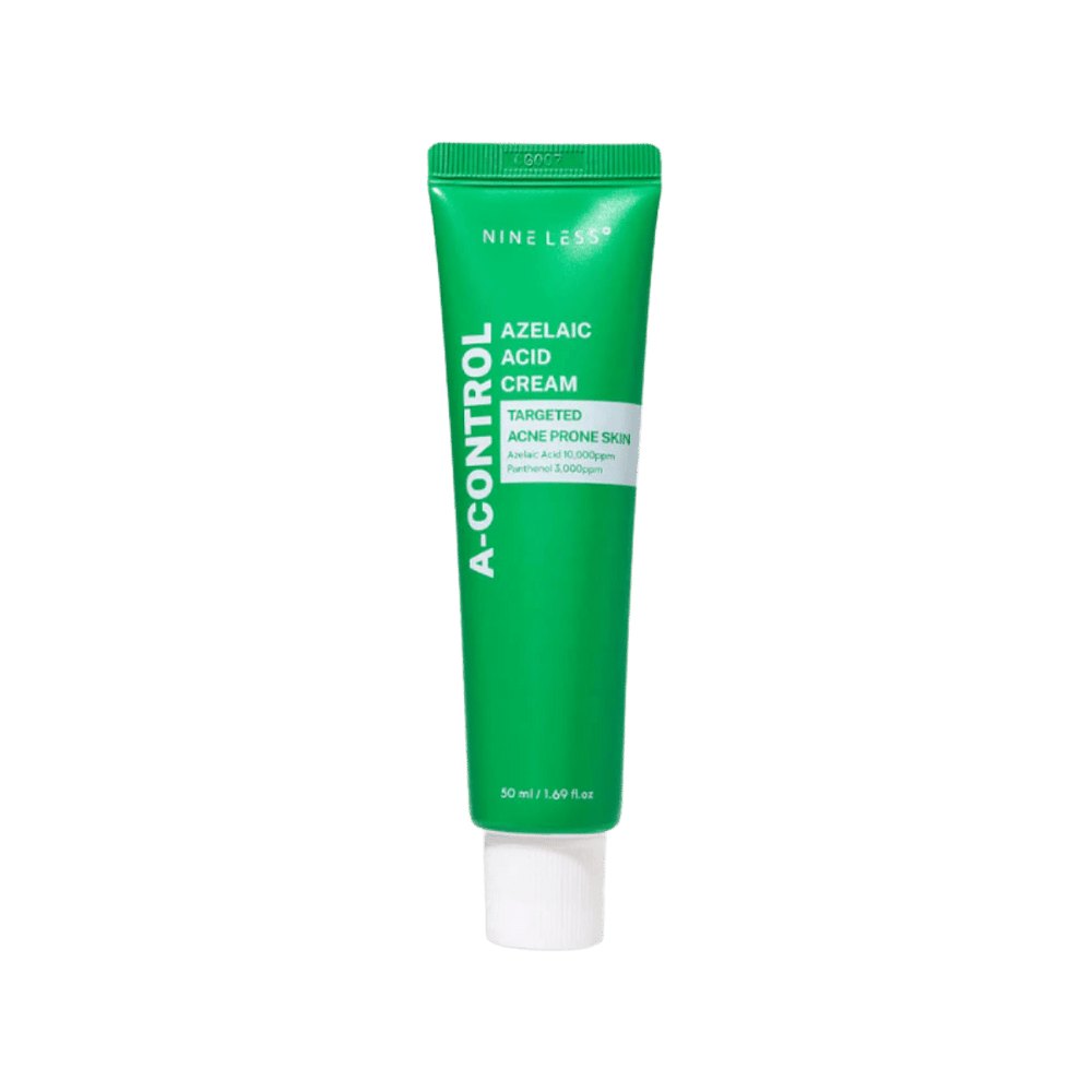 NINE LESS A-Control Azelaic Acid Cream - 50ml | ناين ليس كريم معالج لحب الشباب بالأزليك اسيد - 50 مل