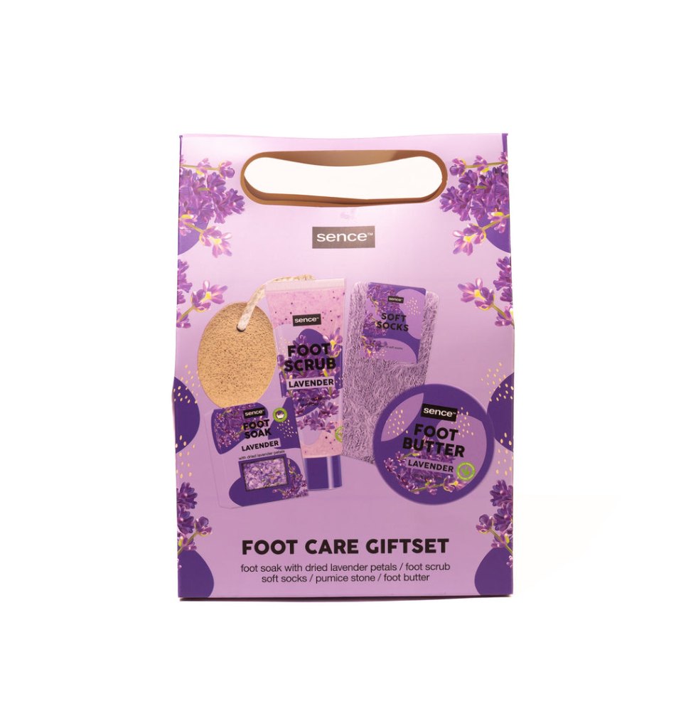 Sence Beauty Foot Care Giftset - 5pcs | سينس بيوتي مجموعة العناية بالقدمين - 5 قطع