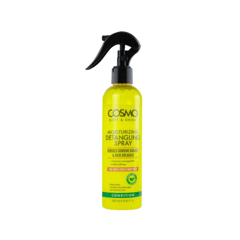 COSMO COSMETICS MOISTURIZING DETANGLING SPRAY CONDITION - 250ml | كوزمو كوزمتكس بخاخ بلسم لفك تشابك الشعر - 250مل