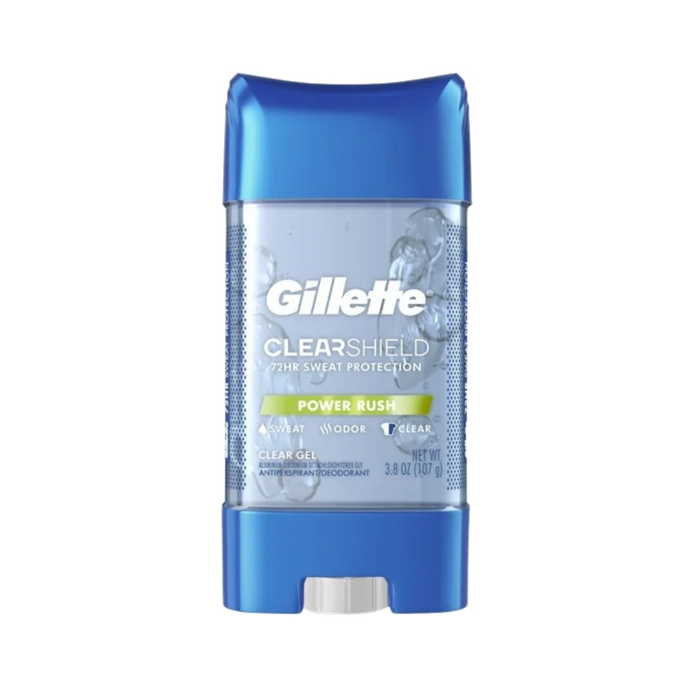 Gillette Sport Power Rush Clear Gel Deodorant - 107g | جيليت مزيل تعرق جل للرجال باور راش - 107 غ