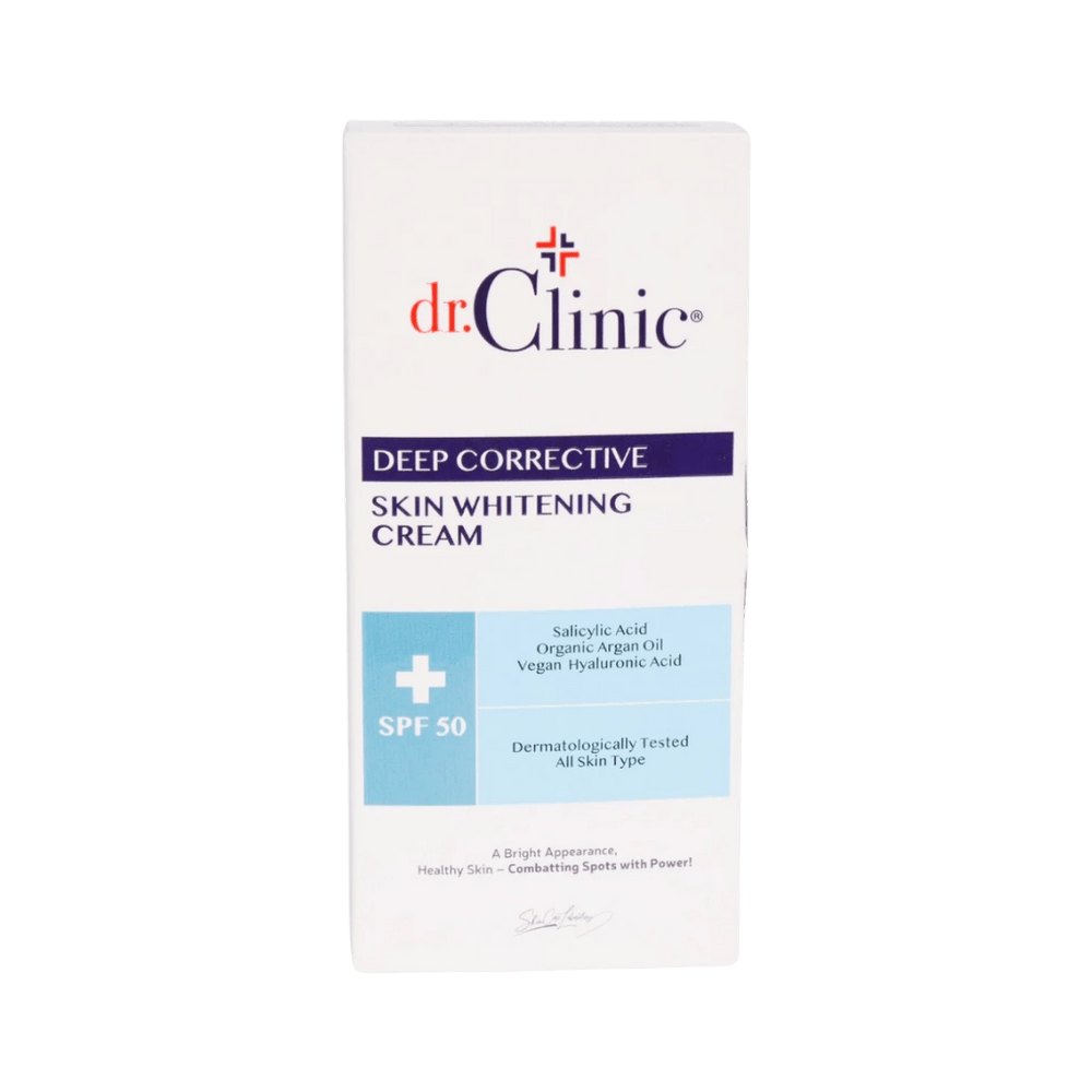dr.Clinic Deep Corrective Skin Whitenning Cream - 50ml | دكتور كلينك كريم تفتيح عميق - 50مل