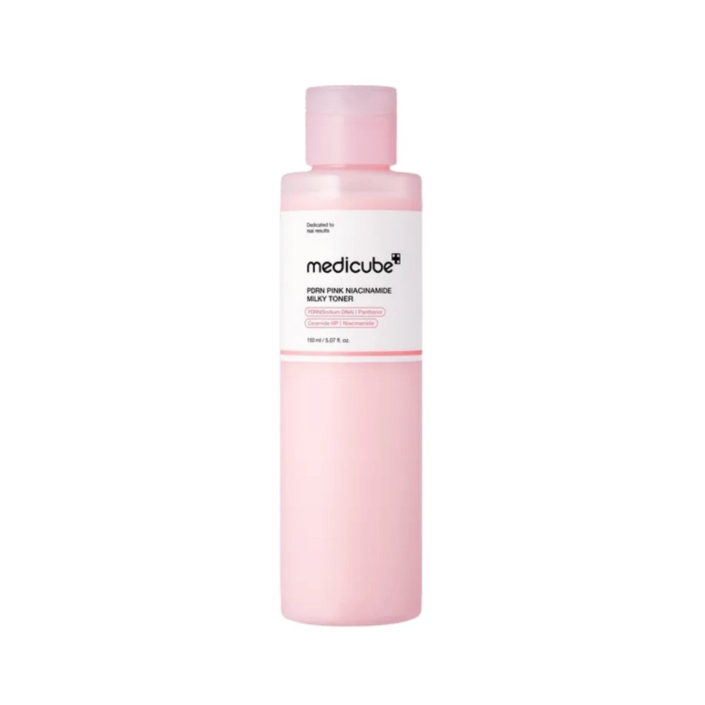 Medicube PDRN Pink Niacinamide Milky Toner - 150ml | ميدي كيوب تونر حليبي نياسيناميد وردي - 150مل