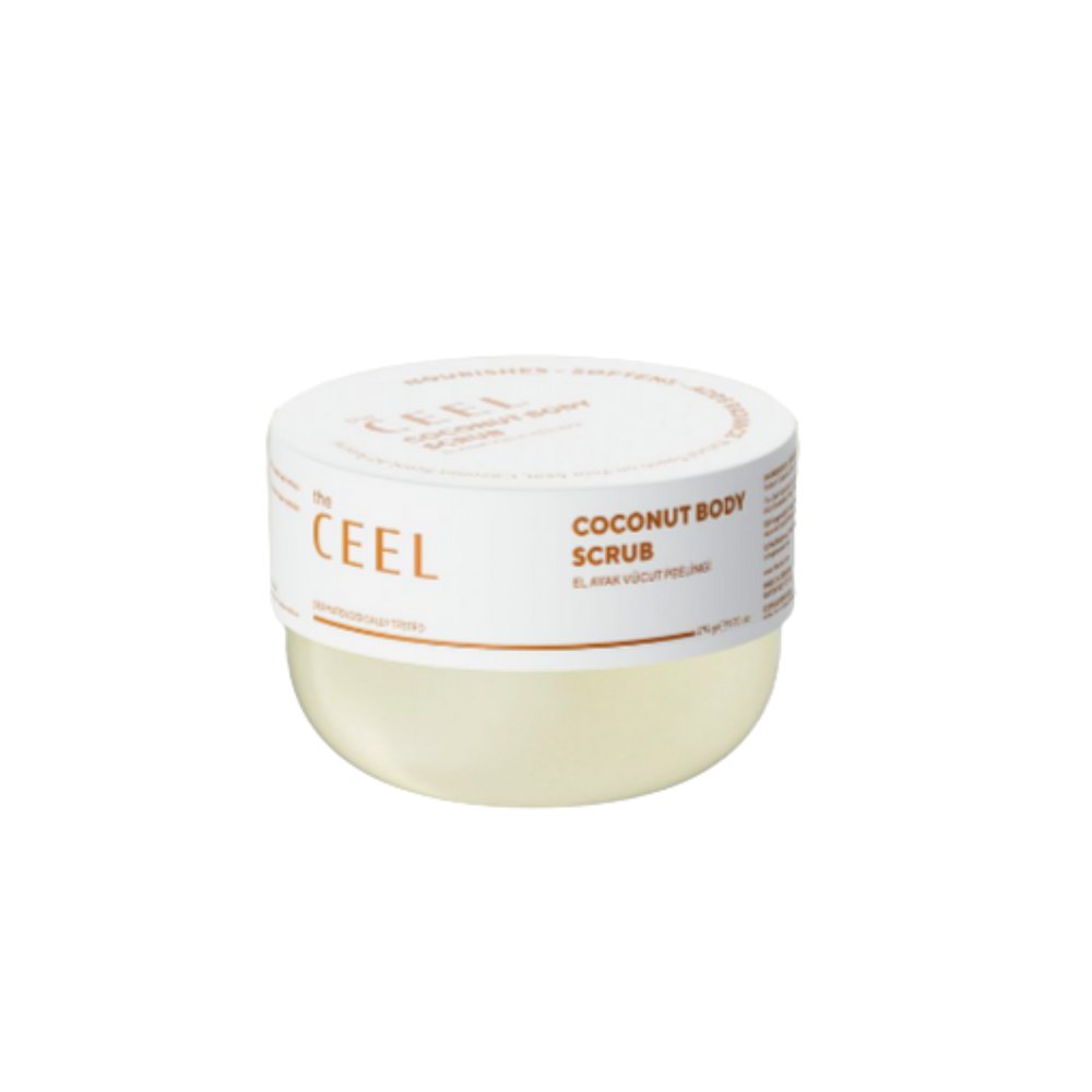 the CEEL Coconut Body Scrub - 275g | ذا سيل مقشر للجسم بزيت جوز الهند - 275 غ