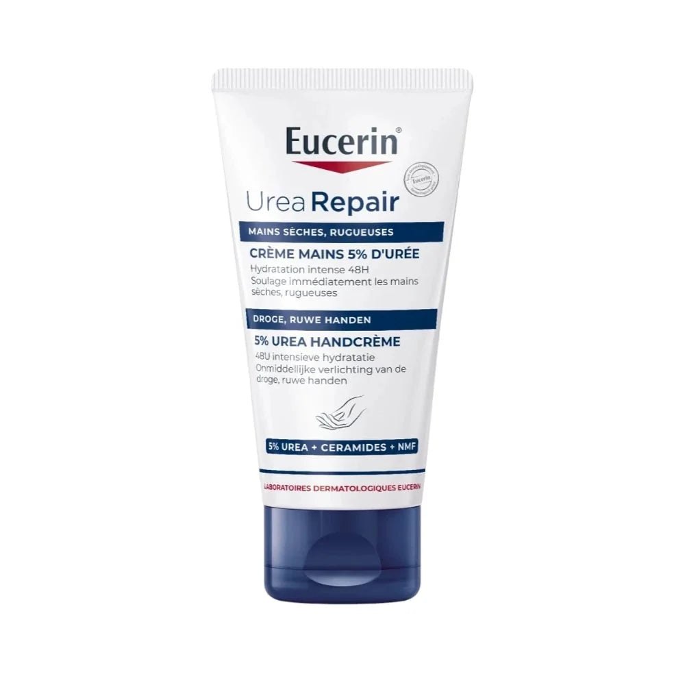 Eucerin Urea repair Plus Crema De Manos 5 Urea 2x - 75ml| يوسيرين كريم الاصلاح لليدين في اليوريا 5% - 75 مل