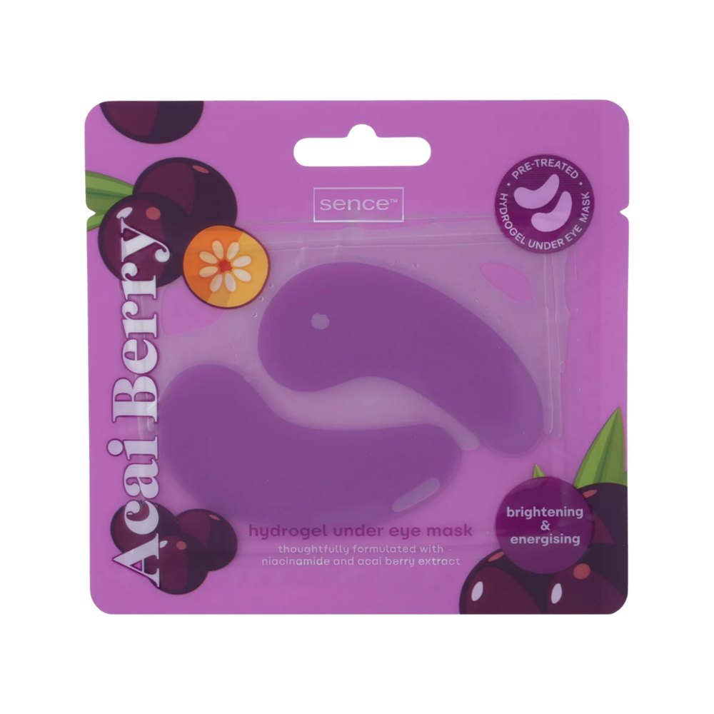 Sence Beauty Acai Berry Hydrogel Under Eye Mask - 6ml | سينس بيوتي ماسك هيدروجيل تحت العين بخلاصة توت الأكاي - 6 مل