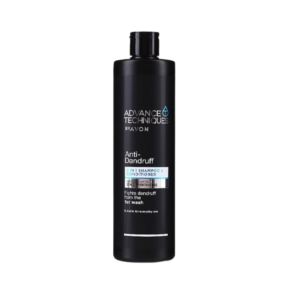 Avon Advance Techniques Anti-Dandruff 2-in-1 Shampoo & Conditioner - 700ml | أفون أدفانس شامبو وبلسم 2 في 1 مضاد للقشرة - 700 مل