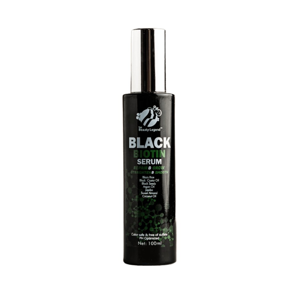 Top Beauty Legend Black Biotin Serum - 100ml | اسطورة الجمال سيروم البيوتين الاسود - 100 مل