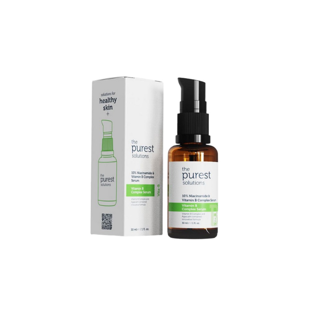 The Purest Solutions Vitamin B Complex Serum - 30ml | ذا بيورست سيروم فيتامين بي كومبليكس - 30 مل