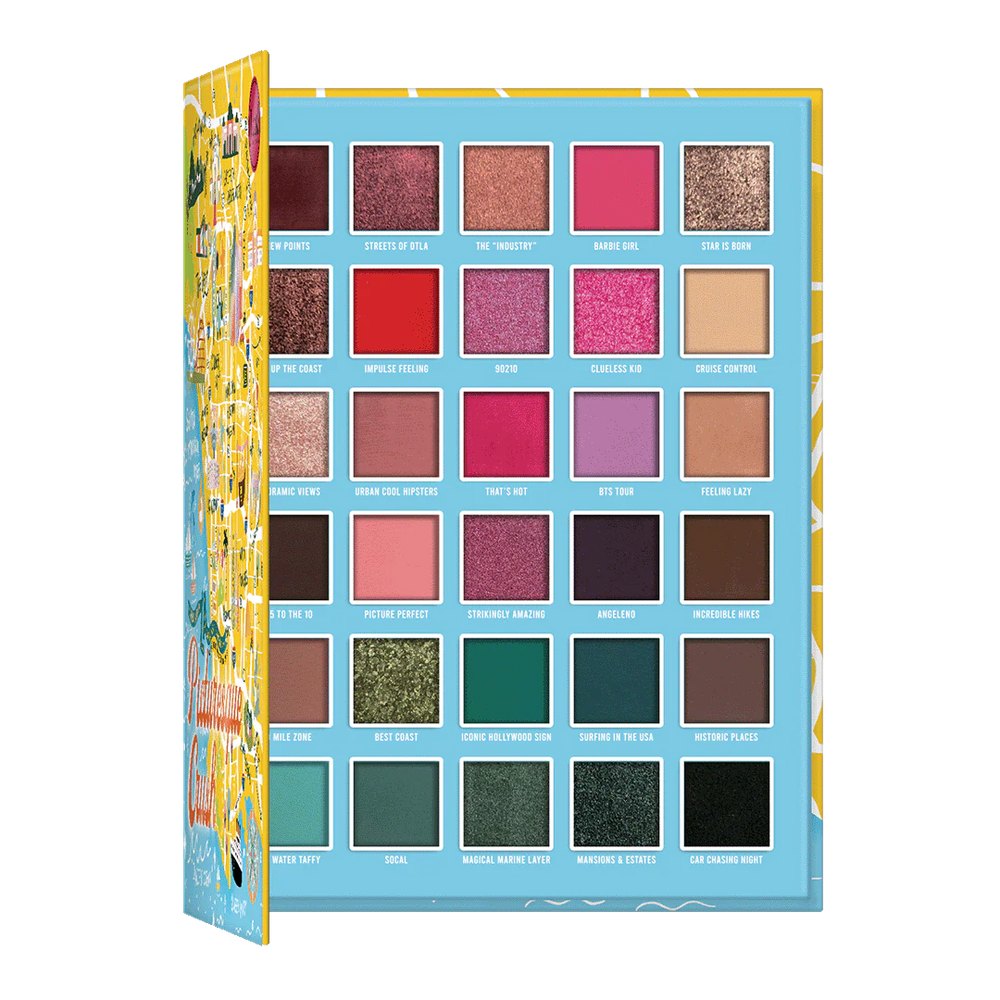 J. Cat BEAUTY Super Scenic 30 Pigment Guidebook - 30g| جي كات ظلال للعيون -30 غرام