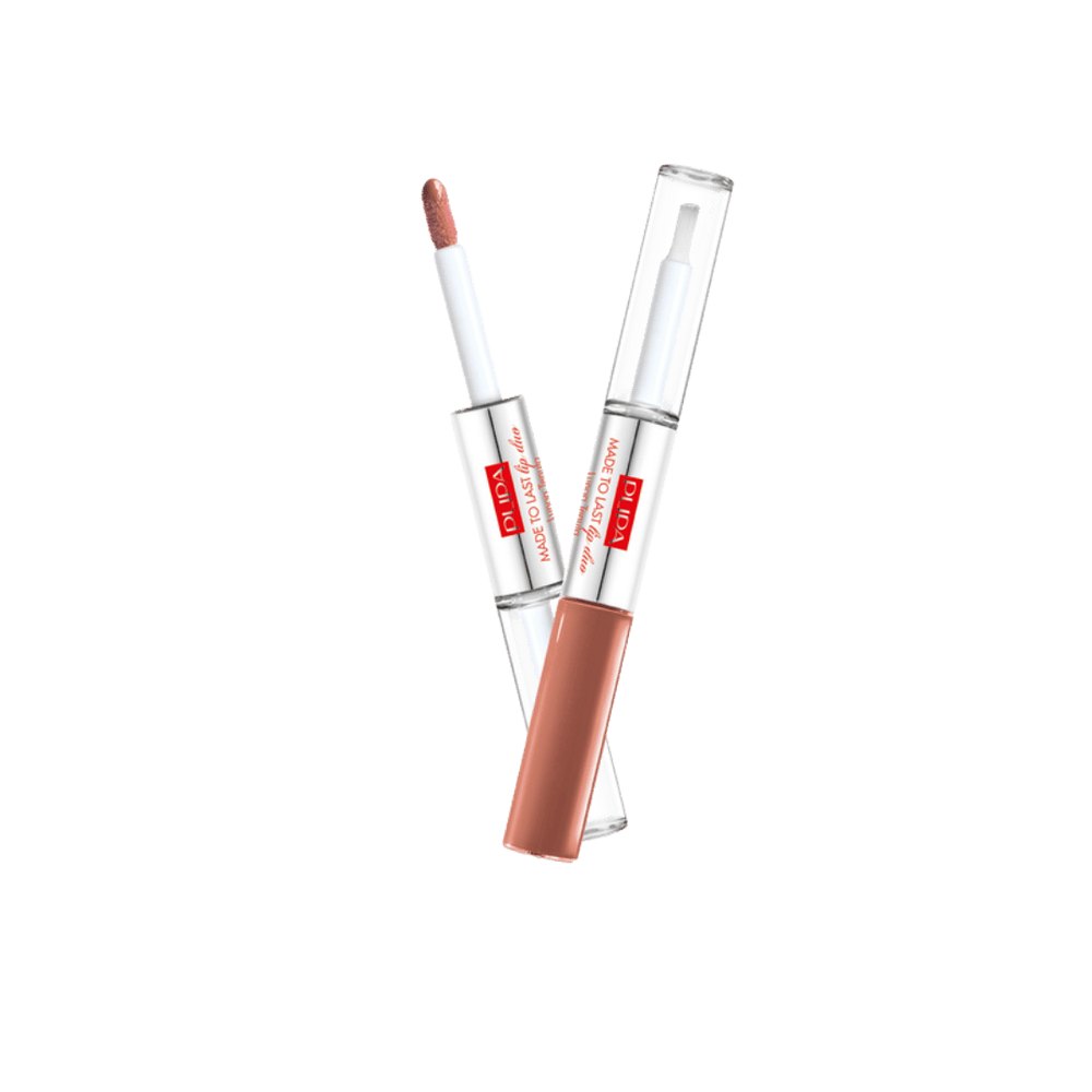 Pupa Made to Last Lip Duo Lipstick Natural Nude - 8ml | بوبا أحمر شفاه - 8مل