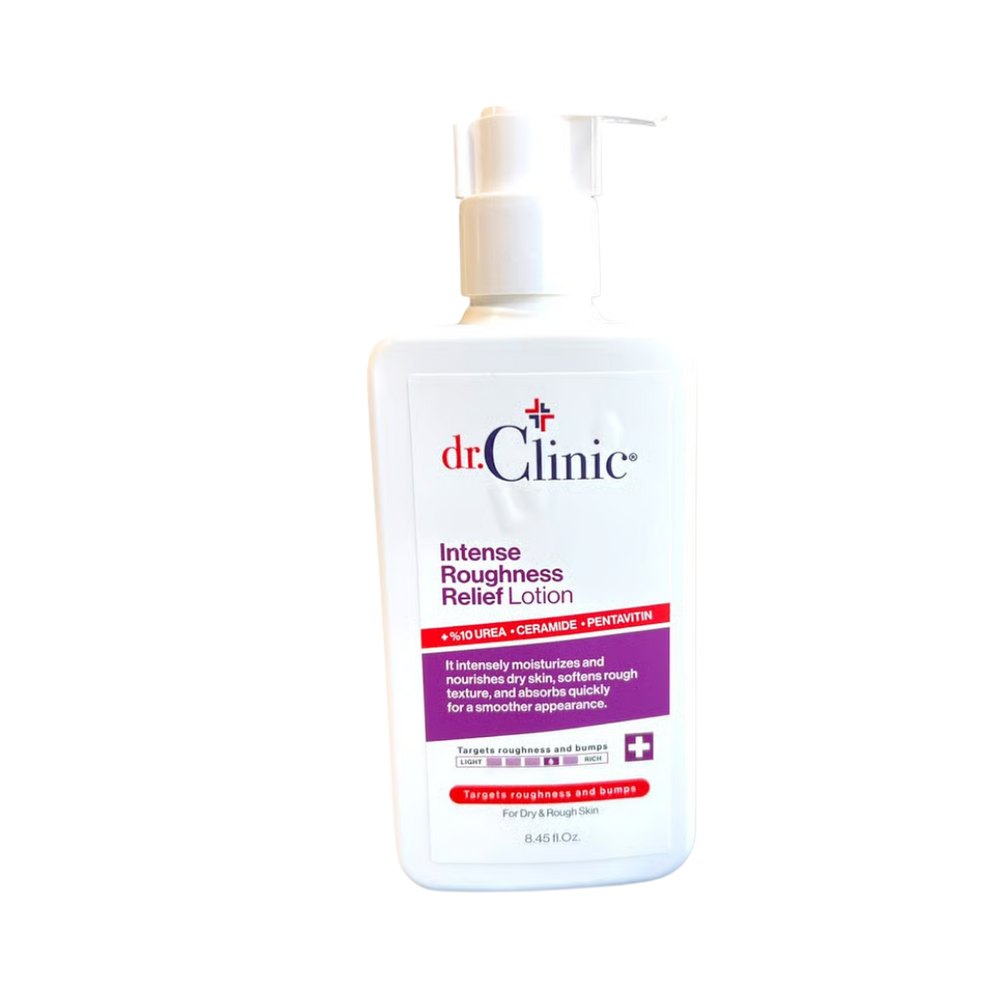 dr.clinic intense roughness relief lotion 10%urea - 250ml | دكتور كلينك لوشن ترطيب مكثف 10% يوريا- 250مل