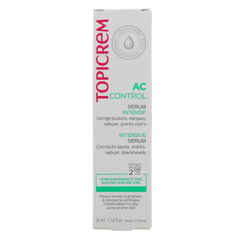 TOPICREM AC Control Intensive Serum - 34ml | توبيكريم سيروم التحكم في الزيوت للبشرة - 34 مل