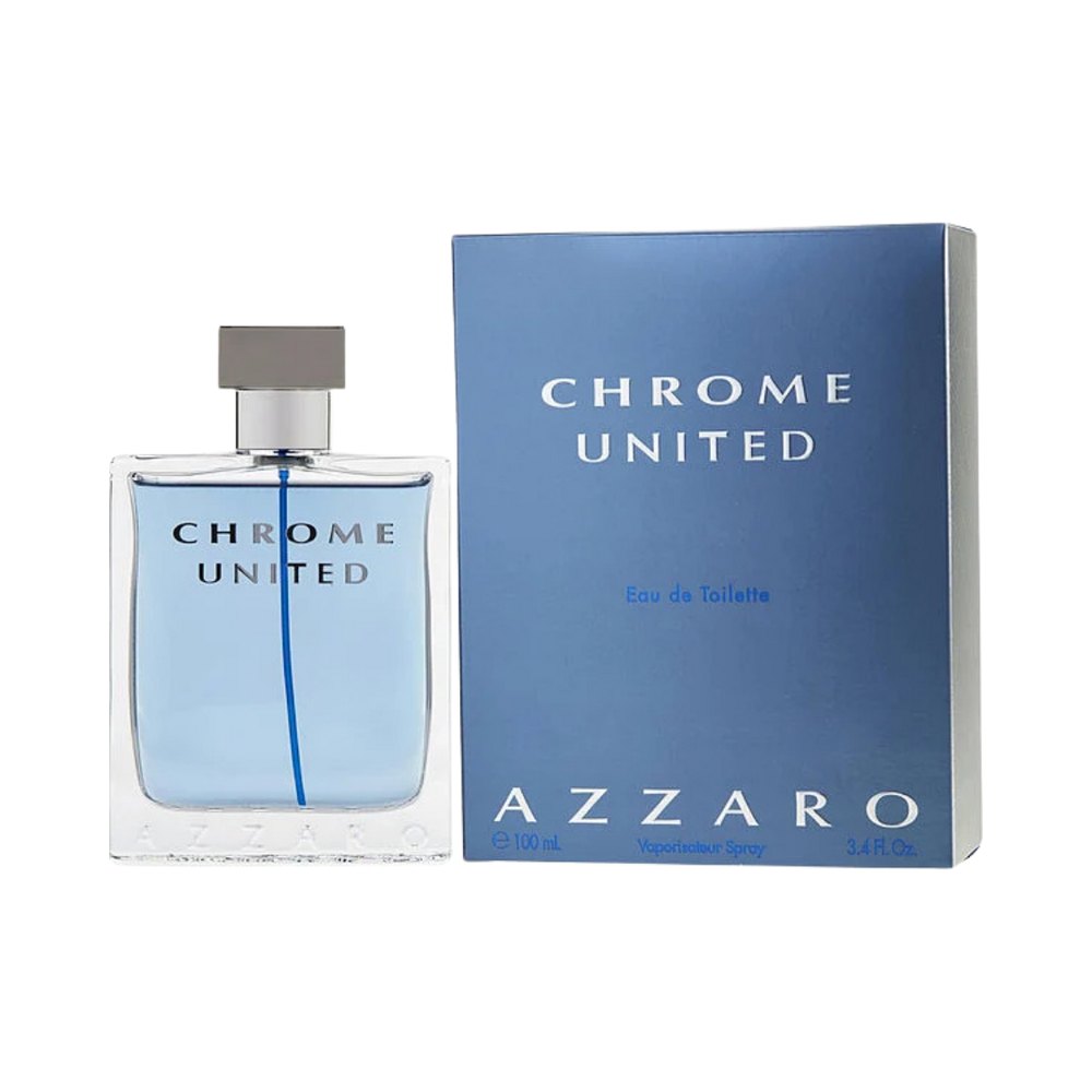 AZZARO Chrome UNITED EDT 100ml | ازارو عطر كروم يونايتد للرجال 100 مل