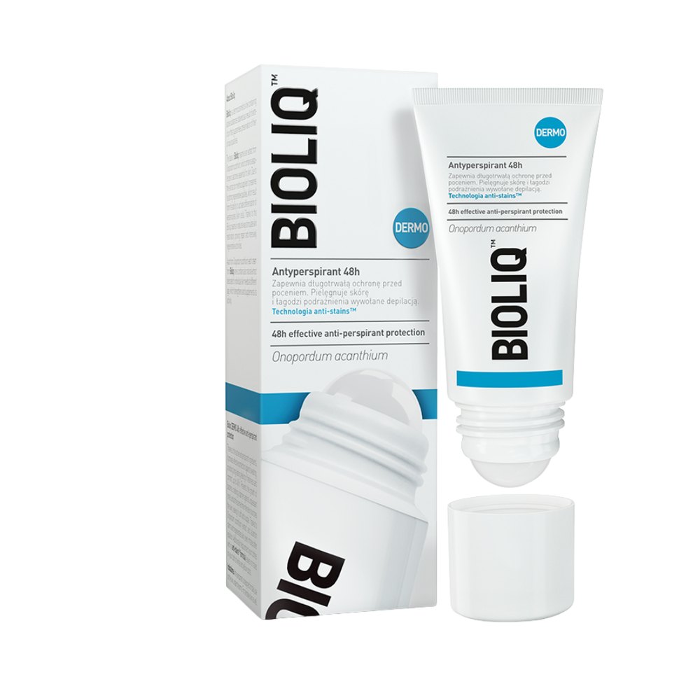 BIOLIQ Dermo Antiperspirant 48h Effective Protection - 50ml | بايوليك مزيل تعرق 48 ساعة حماية - 50 مل