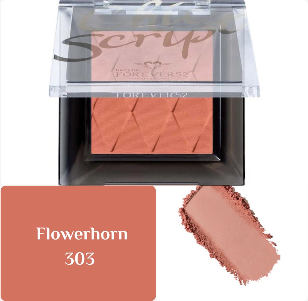 FOR EVER52 Sensational Chic Script Blush - 8g | فور ايفر52 بلاش شيك سكربت - 8غ