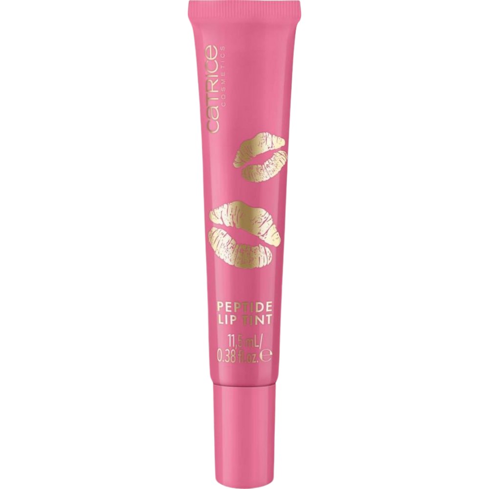 Catrice Lip Gloss - Kiss & Glow - Peptide Lip Tint - 11,5 ml | كاتريس ليب غلوس - كيس آند جلو - بيبتايد ليب تينت - 11.5 مل