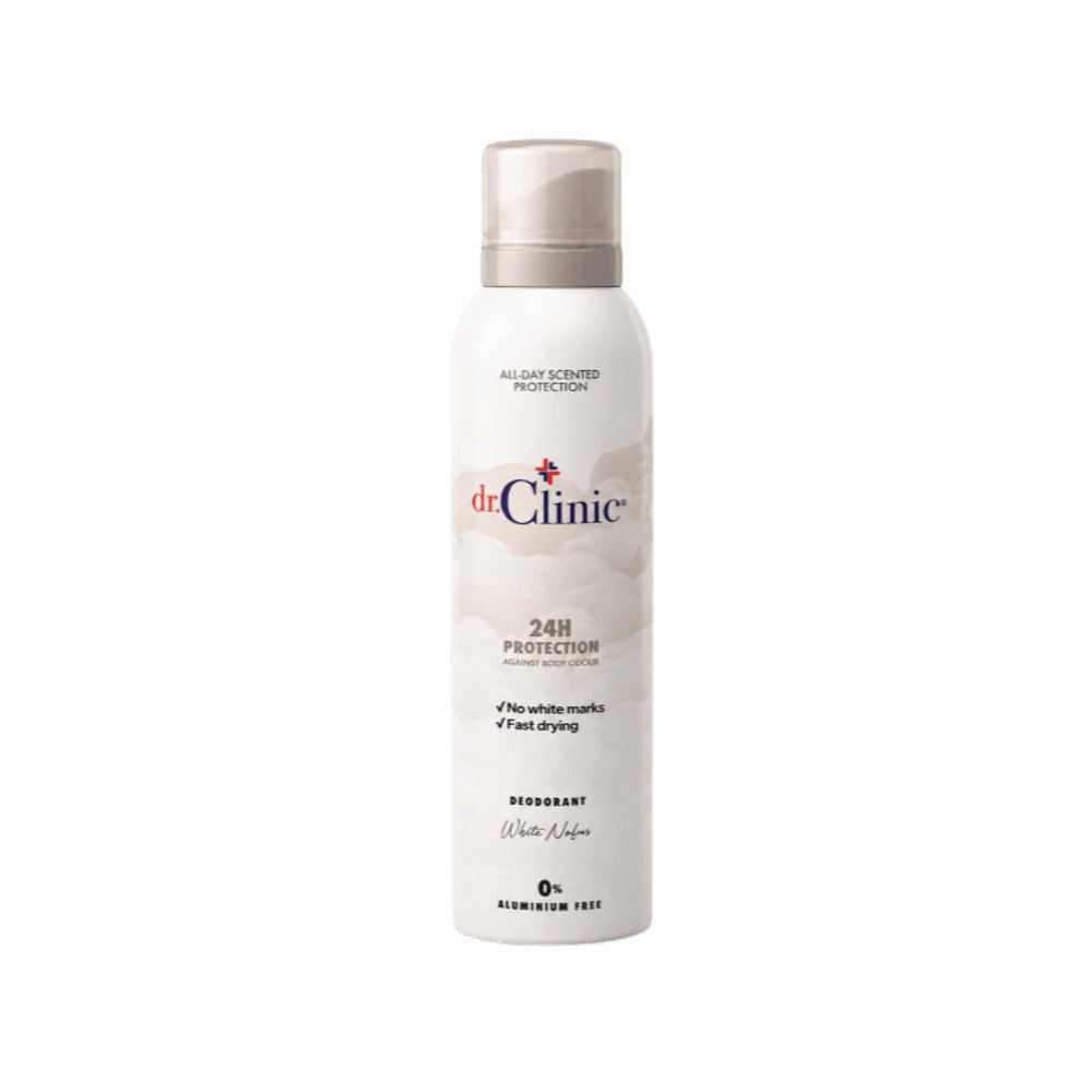 dr.Clinic 24H Protection Deodorant - 200ml | دكتور كلينك بخاخ مزيل تعرق - 200 مل