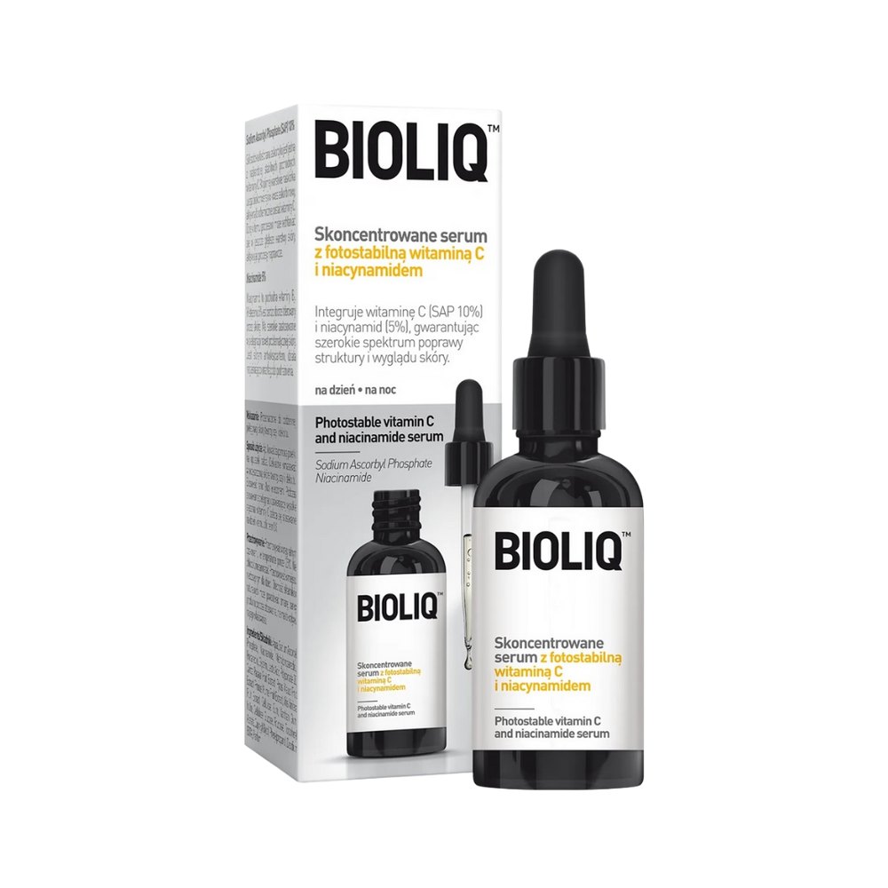 Bioliq Pro concentrated face Serum with photostable Vitamin C and Niacamide - 20ml | بايوليك سيروم مركز للوجه مع فيتامين سي ونياسيناميد - 20 مل