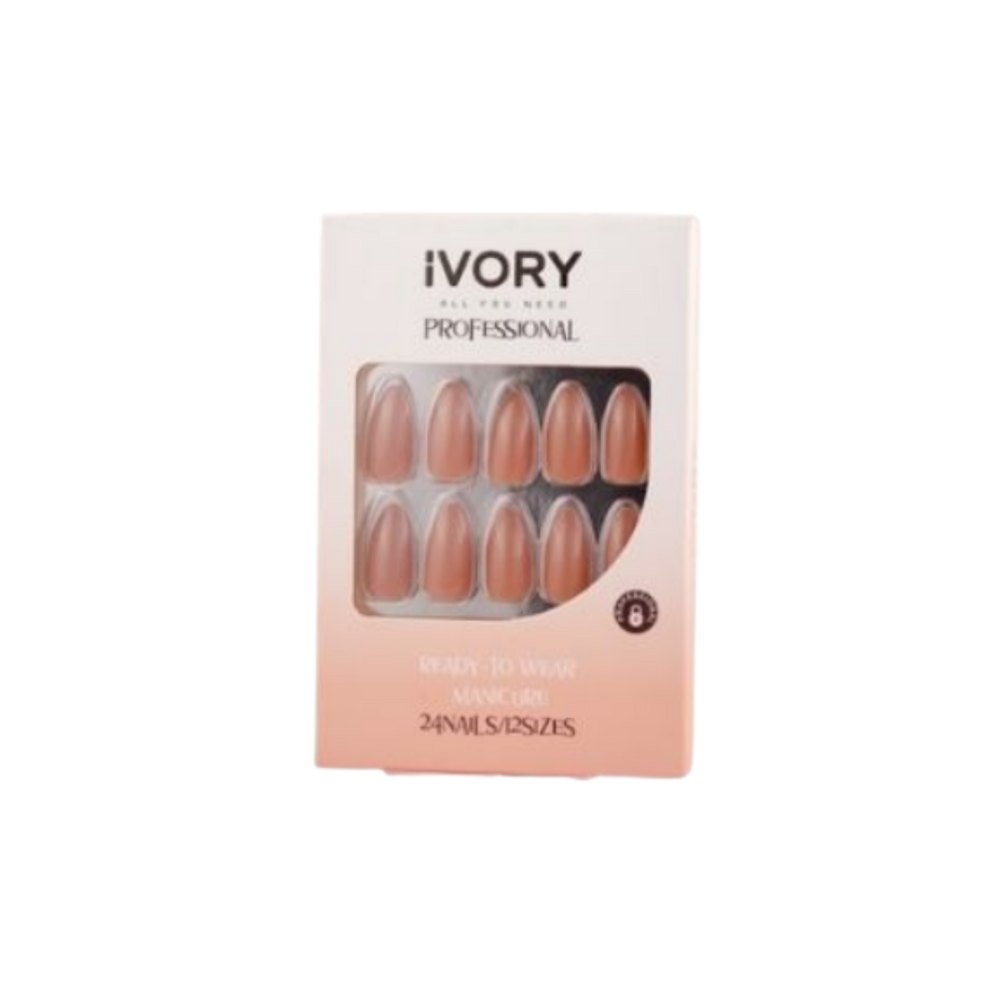 IVORY Nail Polish 24 Colors |ايفوري أظافر صناعية عدد 24